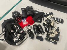 Junior Youth Ice Hockey Pads Equipment Lot Vic BAUER for sale  Shipping to South Africa
