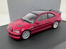 1/43 BMW e46 M3 GTR Street Imola Red Minichamps Dealer Edition (e36) for sale  Shipping to South Africa