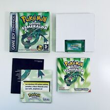Pokemon Edición Esmeralda Con Manual Super Nintendo GBA Game Boy Advance Pal Esp comprar usado  Enviando para Brazil