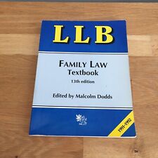 Family law textbook for sale  LIVERPOOL