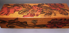 Antique carved pyrography for sale  Huguenot