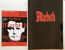 Paul DARROW Pamela SALEM Blake 7 - SIGNED - Macbeth - Theatre Programme 1992, used for sale  Shipping to South Africa