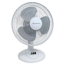 Used, Comfort Zone 12"High Velocity 3 Speed Adjustable Oscillating Table Fan(Open Box) for sale  Lincoln
