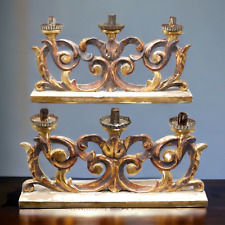 Coppia antichi candelabri usato  Asti