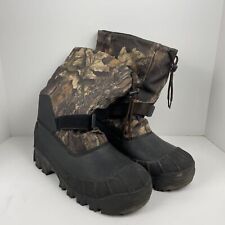 Ozark Trail Mens Snow Work Hiking Boots Pull On Camo Rugged Tread - Size 12M for sale  Shipping to South Africa