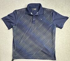 Callaway Polo Shirt Adult Large Blue Lightweight Golf Golfer Rugby Casual Mens for sale  Shipping to South Africa