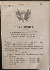 1850 regio decreto usato  Vicenza