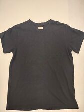 American Giant Shirt Womens XL Black Short Sleeve Cotton Slub Shirt Made In USA for sale  Shipping to South Africa