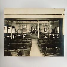 Usado, Interior da igreja Anaheim Califórnia foto década de 1950 Betzsold Studio Pews cadeiras A376 comprar usado  Enviando para Brazil