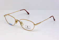 Oliver by Valentino Vintage Mod. 1365 1173 52 Gold Optical Eyeglasses, usato usato  Roma
