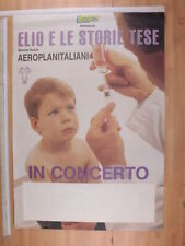 Poster concerto elio usato  Italia