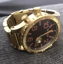 Relógio Nixon *Super RARO* Original 51-30 Todo Dourado/Marrom A057 715 comprar usado  Enviando para Brazil