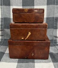 3 vintage wood boxes for sale  Centerville