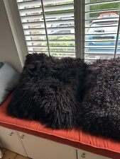 Mongolian wool brown for sale  ALTRINCHAM
