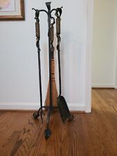 fireplace hand forged set for sale  Fairfax