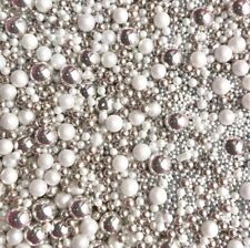 Silber weiße perlen gebraucht kaufen  Versand nach Germany