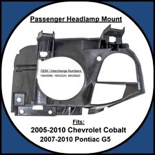 Suporte de lente de farol compatível com Chevrolet Cobalt Pontiac G5 montagem de farol de passageiros comprar usado  Enviando para Brazil