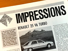 Renault turbo 1989 for sale  PRESTON