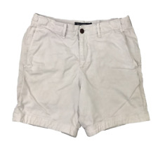 Bermuda de caminhada Abercrombie & Fitch feminina branca elástica cintura média 28 comprar usado  Enviando para Brazil