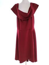 Boohoo Rozmiar 20 (46) Bordowa Długa Suknia balowa Suknia wieczorowa Bez rękawów Asymetryczna, używany na sprzedaż  PL