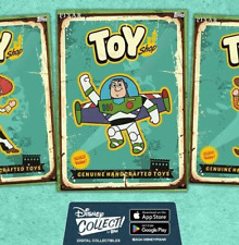 Coleção de brinquedos minúsculos Topps Disney Collect TBT super rara + 16 cartas comuns comprar usado  Enviando para Brazil