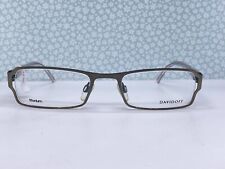 Davidoff Glasses Mens Silver Rectangular Petroleum Transparent Titanium 95035 Medium for sale  Shipping to South Africa