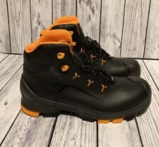 Uvex 2 S3 SRC Leather Safety Work Ankle Boots Metal Free Toe Cap Orange Mid for sale  Shipping to South Africa