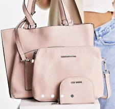 Bolsa tote Steve Madden multi bolsa com bolsa para moedas e tiracolo rosa blush comprar usado  Enviando para Brazil