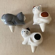 Ceramic cat terracotta for sale  Macomb