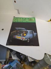 simca 1100 for sale  SHREWSBURY