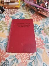 czech english dictionary for sale  Windber