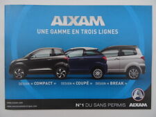 Aixam brochure 2013. for sale  BOURNEMOUTH