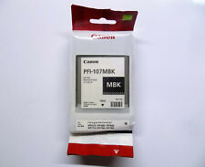 Genuine Canon PFI-107MBK iPF670 iPF680 iPF685 iPF770 785 Original Packaging 10/2019 for sale  Shipping to South Africa