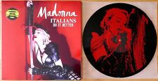 MADONNA - ITALIANOS - RARO AO VIVO 3 LP, DISCO DE IMAGEM DE 1 LADO + PÔSTER, 100 feitos LTD comprar usado  Enviando para Brazil