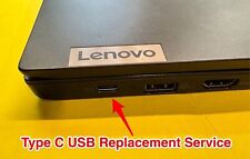 SERVICIO DE REPARACIÓN para Lenovo Thinkpad E14 E15 Tipo-C puerto de carga USB de repuesto segunda mano  Embacar hacia Argentina