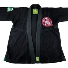 Saulo Ribeiro BJJ Jiu Jitsu Gi Kimono Equipamento Invertido Masculino Tamanho A2S Algodão Preto, usado comprar usado  Enviando para Brazil