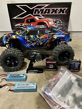 Traxxas X-maxx Brushless Electric Monster Truck 1:5 Scale RC, RTR. 8S.  Used Onc for sale  Randallstown