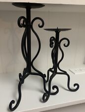Candle holders black for sale  Columbia