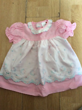 Used, VINTAGE LADYBIRD BABY PINK DRESS AGED 6-12 MONTHS for sale  Shipping to South Africa