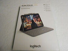 Used, Logitech Slim Folio For Apple iPad (10th Generation) Oxford Gray 920-011368 for sale  Shipping to South Africa