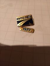 Avro rally pin for sale  Ireland