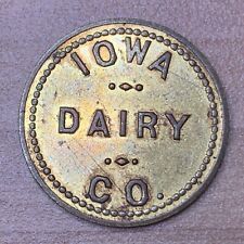 Iowa dairy token for sale  Fairhope