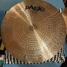 "Platillo vintage Paiste Prototype 20" platillo de paseo plano 2449 g ¡ESCUCHA!, usado segunda mano  Embacar hacia Argentina