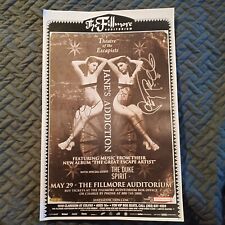 Jane addiction autographed for sale  Denver