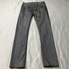 Calça masculina Robert Graham Kipling 31x31 cinza sob medida algodão stretch comprar usado  Enviando para Brazil