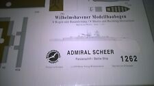 Admiral scheer panzerschiff gebraucht kaufen  Deutschland