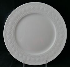 BERNARDAUD Limoges France LOUVRE White Porcelain DINNER PLATES /11 ava. for sale  Shipping to South Africa