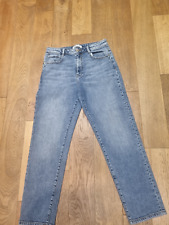 Jeans azul feminino Zara tamanho Reino Unido 12 comprar usado  Enviando para Brazil