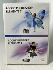Discos Adobe Photoshop Elements 7 y Premiere Elements 7 Win XP 7 como nuevos segunda mano  Embacar hacia Argentina