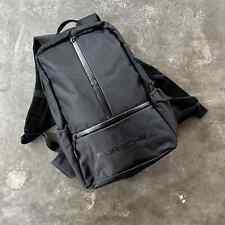 NEW Porsche Design Tequipment Carry On Travel Front Zip Nylon Backpack Black for sale  Shipping to South Africa